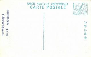 5 db háború előtti JAPÁN városképes lap veyges minőségben / 5 Japanese pre-1945 towv-view postcards ...