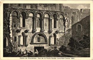 Split, Diocletianus palotája, Dorée kapu / palace, gate (EK)