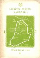 1935 I. Lengyel Nemzeti Jamboree, Spala. 174. GANZ cs. cs. lengyel kontingens parancsnokság kiadványa / First Polish National Jamboree, Polish scouting (EK)