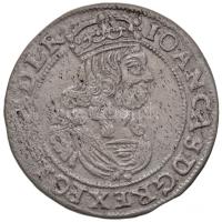 Lengyel Királyság 1664A-T 6Gr Ag "II. János Kázmér" Krakkó (3,13g) T:2- Poland 1664A-T 6 Grossi Ag "Johann Casimir II" Kraków (3,13g) C:VF Kopicki 1673.