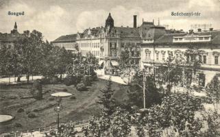 Szeged, Széchenyi tér, villamos