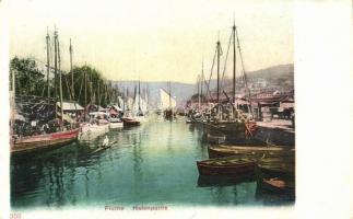 Fiume, Hafen / port, ships