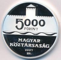 2007. 5000Ft Ag "Gyulai Vár" T:PP