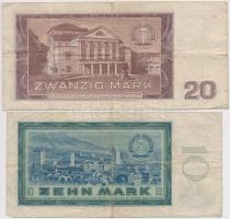 NDK 1964. 10M + 20M T:III
GDR 1964. 10 Mark + 20 Mark C:F