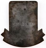 1961. "A mezőgazdaság szocialista átszervezésében végzett jó munkáért 1959-1961" fém plake...