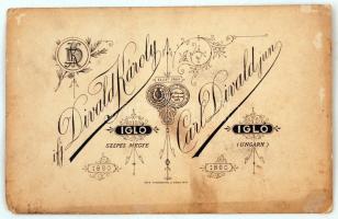 cca 1890 Ifj. Divald Károly (Szepes megye, Igló) felvétele a Kárpátokból, keményhátú fénykép, 11x18 ...
