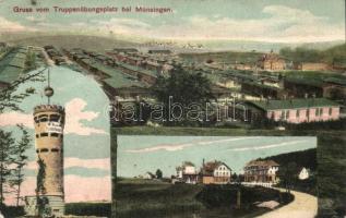 Münsingen, Truppenübungsplatz, Thurm Falkenhausen / military Parade ground, tower