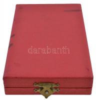 1964. "Munka Érdemrend" bronz fokozata, zománcozott Br kitüntetés mellszalagon, miniatűrre...