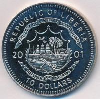 Libéria 2001. 10$ "Szabadság pillanatai - Spartacus felkelése" multicolor, tanúsítvánnyal ...