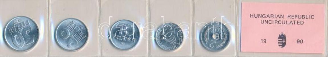 1990. 2f-50f 5klf db forgalmi sor fóliában T:1