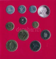 1994. 10f-100Ft 10xklf db + 200Ft Ag "Deák" dísztokos szettben T:BU