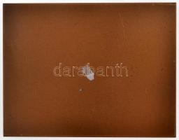 Madarassy Walter (1909-1994) 1973. "Budapest 1873-1973" Br emlékplakett eredeti tokban (10...