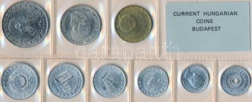 1979. 2f-10Ft 9db klf érmés forgalmi sor fóliatokban T:1