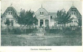 Budapest XVII. Rákosliget, villa (EK)