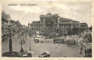 Budapest VII. Keleti Pályaudvar, villamosok (EK)