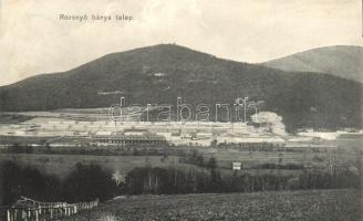 Rozsnyó, Bányatelep; Vogel D. felvétele / mine area