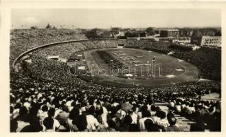 1955 Budapest XIV. Népstadion, So. Stpl; Képzőművészeti Alap Kiadóvállalat