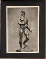 1936 Berlin, XI. Olympische Spiele - album 11 db képeslappal. Arno Breker a harmadik birodalom számá...