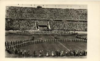 1955 Budapest XIV. Népstadion, So. Stpl; Képzőművészeti Alap Kiadóvállalat