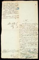 1875 Előadói ív Budapest főváros tanácsüléséről a herminamezei általános tornakert helyreállításáról