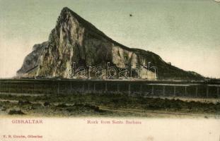 Gibraltar, Rock from Santa Barbara
