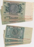 Német Birodalom 1910. 1000M (2x) + Németország / Weimari Köztársaság 1920. 100M + 1929. 10M (3x) + 2...