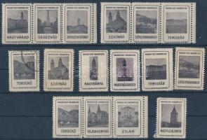 16 db "Magyar Volt-Magyar Lesz" levélzáró