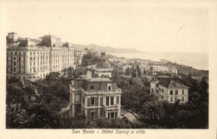 Sanremo, Hotel Savoy
