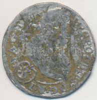 Német Államok / Szilézia 1700CB 3kr Ag "I. Lipót" (1,43g) T:3 German States / Silesia 1700CB 3 Kreuzer Ag "Leopold I" (1,43g) C:F