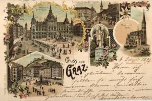 1897 Graz Litho