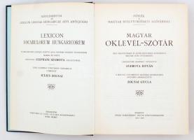 Szamota István: Magyar oklevél-szótár. Bp., 1984, Állami Könyvterjesztő Vállalat. Az 1902-1906. évi ...