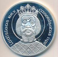 1992. 500Ft Ag "Szent László" tanúsítvánnyal T:PP