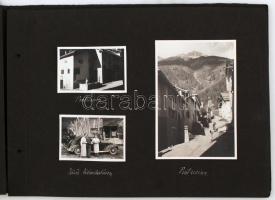 cca 1936 Nagy utazás Olaszország, Svájc, Ausztria vidékein át. Jól dokumentált, feliratozott, szép f...