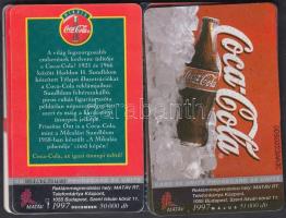 1994-1997 9 db magyar Coca-Cola telefonkártya
