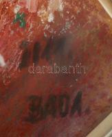 Bada Márta (1951-): Mária és Magdolna. Pasztell, papír, jelzett, keretben, 40×50 cm