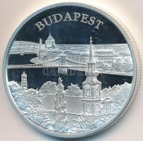 2009. 5000Ft Ag "Világörökség helyszínek: Budapest" T:PP Tanúsítvánnyal, enyhe felületi ka...