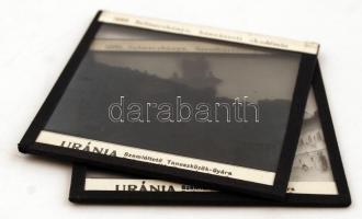 cca 1920 Selmecbánya, az Uránia Szemléltető és Taneszközök Gyára által készített és kiadott 2 db vet...