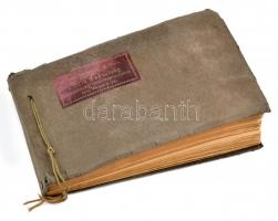 1925. május 9-28., Emlék a Falu Szövetség olaszországi tanulmányútjáról, 34 db 8x11 cm-es beragaszto...