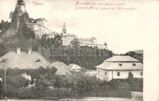 Árvaváralja, Árva vára; Feitzinger Ede No. 870. / castle (EK)