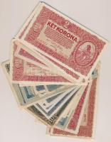 43db-os vegyes korona bankjegy tétel T:vegyes