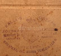 1926. március 2. Budapest, régi Városi Színház, Kallós Oszkár (1874-1955) felvétele a 100 tagú cigán...