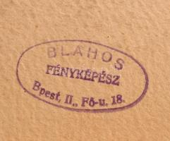 1934 A m. kir. Kúria s. hiv. tisztviselőkara, kistabló 36 nevesített portréval Blahos budapesti fény...