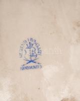 Herendi jegesmedve (Markup Béla), fehér mázas, jelzett, hibátlan, m:19, h:21 cm