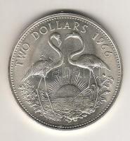 Bahama 1966. "Madarak" 2$ Ag T:1