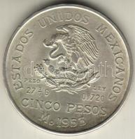 Mexikó 1953. "Hidalgo" 5P Ag T:2