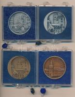 DN "Sárospatak" ezüstözött fém és Br emlékérem + "Szentes" Br emlékérem + "...