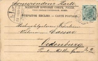 7 db századfordulós rézkarc vadász képeslap / 7 etching-style postcards of hunting from 1900