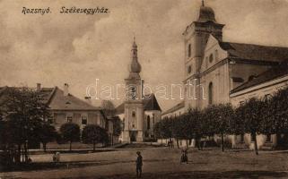 Rozsnyó, Roznava; Székesegyház, Fuchs József kiadása / cathedral