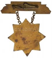 1955. "Kiváló Termelőszövetkezeti Tag" zománcozott, aranyozott kitüntetés T:2