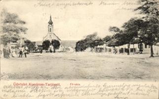 Tarján, Komárom-Tarján; Fő utca, Római katolikus templom / Main street, Roman catholic church (EK)